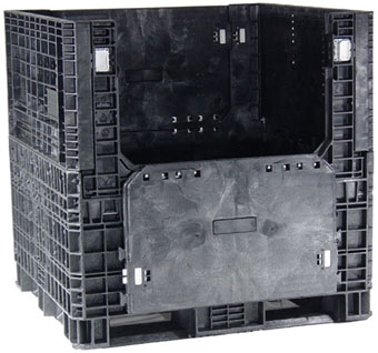 Plastic Collapsible Bulk Container-Plastic Bulk Box-Plastic Pallet Container-Plastic Pallet Box-Plastic Bulk Bin-Plastic Industrial Containers-Ropak-Orbis-Buckhorn-Xytec-Arca-hd454848