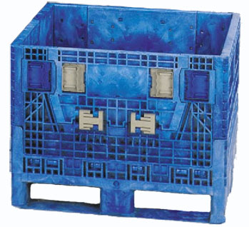 Plastic Collapsible Bulk Container-Plastic Bulk Box-Plastic Pallet Container-Plastic Pallet Box-Plastic Bulk Bin-Plastic Industrial Containers-Ropak-Orbis-Buckhorn-Xytec-Arca-kd3230-25