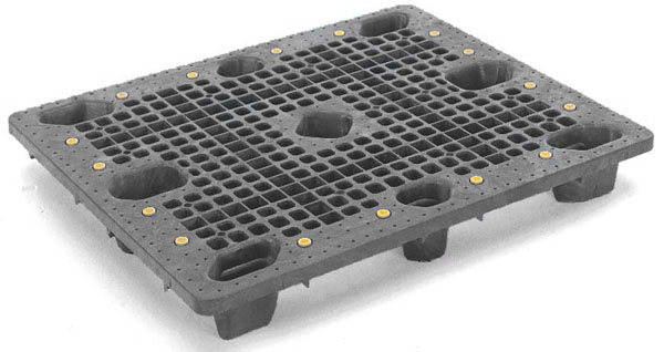 Orbis Plastic Nestable Pallet-4048bgmacisf blk
