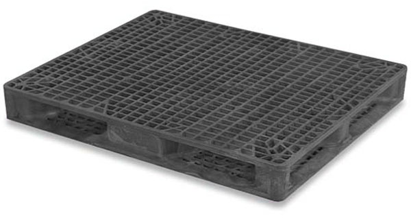 Orbis Plastic Stackable Pallet-4048hdsc blk