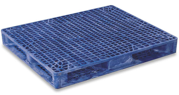 Orbis Plastic Stackable Pallet-4048hdsc blu